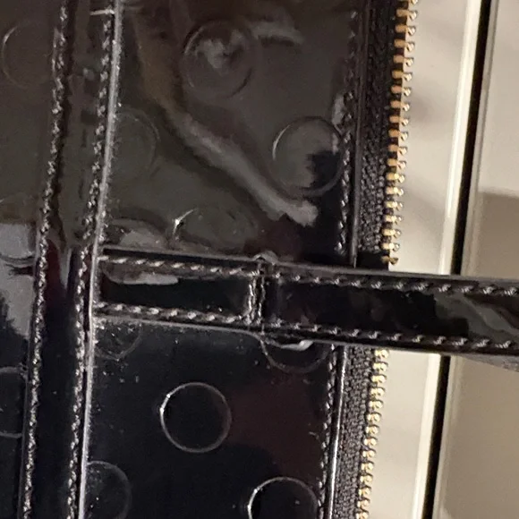 Kate Spade Shiny Black Tote Bag - Picture 5 of 8